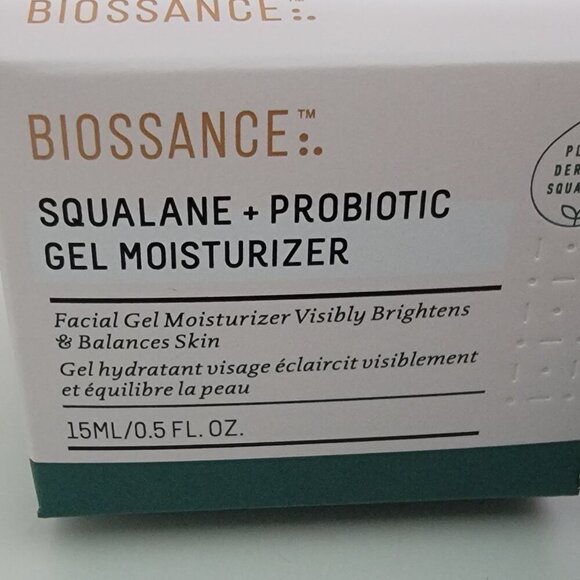 Biossance Squalane + Probiotic Gel Moisturizer 15ML - Picture 2 of 7